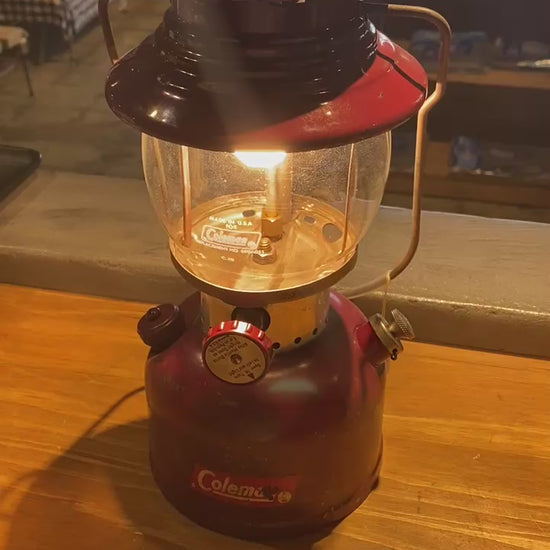 【VINTAGE】Coleman 200A バーガンディ 1961年10月製造