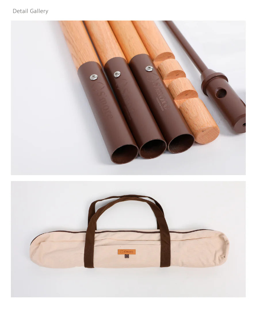 【S'more】Woodi Lantern Stand (ウッディランタンスタンド)